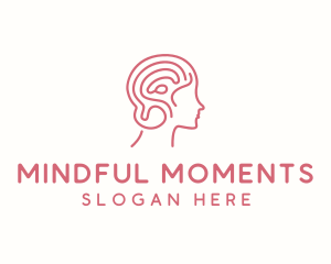 Mental - Mental Head Psychology logo design