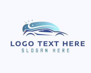 Wash - Car Wash Cleaning logo design