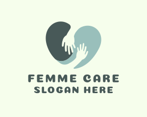 Hand Care Support logo design