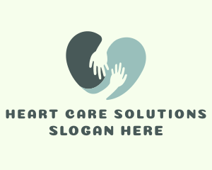 Hand Care Support logo design