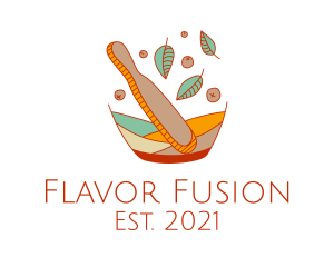 Taste - Multicolor Organic Spices logo design