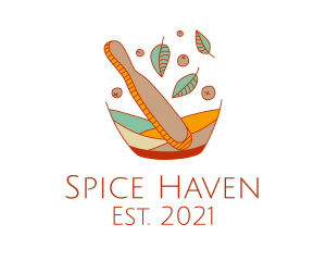 Spices - Multicolor Organic Spices logo design