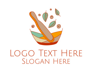 Multicolor Organic Spices Logo