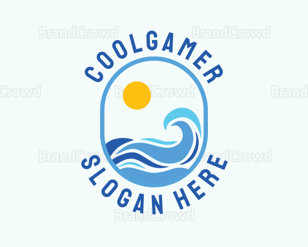 Seaside Wave Beach Resort Logo