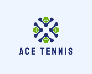 Tennis - Tennis Sports Club logo design