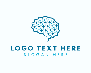 Neurologist - Mind Brain Mental Health logo design