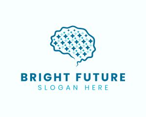 Positive - Mind Brain Mental Health logo design