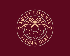 Donut Whisk Confectionery logo design