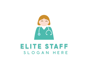 Hospital Doctor Nurse logo design