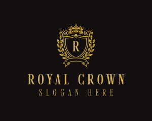 Royal Monarchy Shield logo design