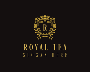 Royal Monarchy Shield logo design