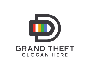 Marketing Firm - Colorful Digital Letter D logo design