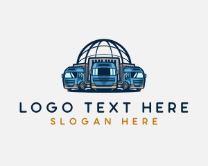 Pickup - Mover Truck Fleet logo design