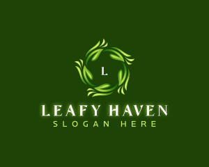 Eco Leaves Spa logo design