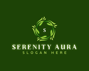 Eco Leaves Spa logo design