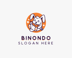 Bunny Rabbit Carrot Logo