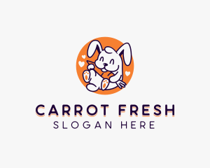 Carrot - Bunny Rabbit Carrot logo design