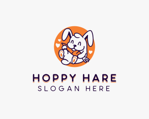 Rabbit - Bunny Rabbit Carrot logo design