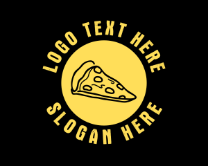 Pizza Slice - Pizza Restaurant Diner logo design