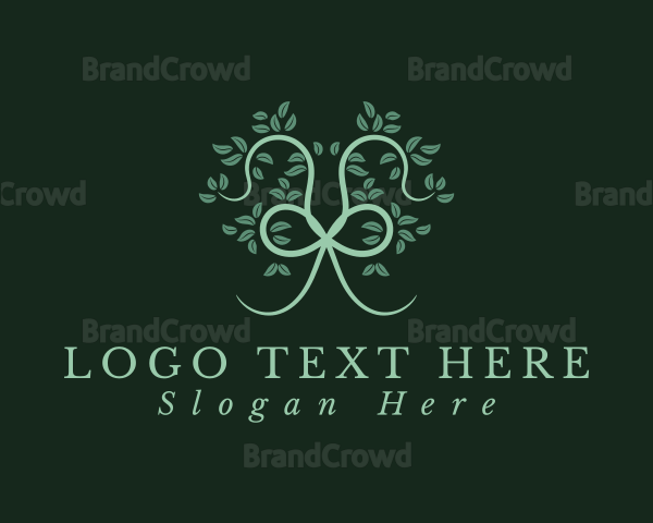 Green Tree Knot Logo