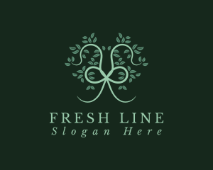 Green Tree Knot logo design