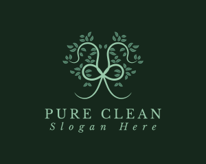 Green Tree Knot logo design