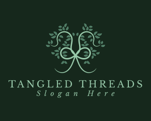 Green Tree Knot logo design