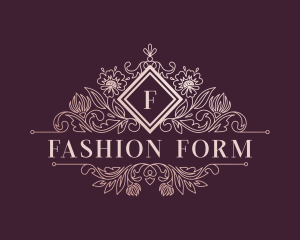 Feminine Floral Boutique logo design