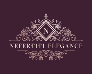 Feminine Floral Boutique logo design