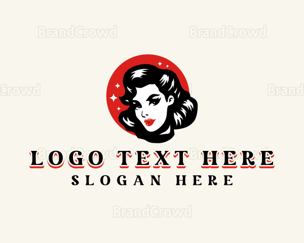 Fashion Lady Pinup Logo