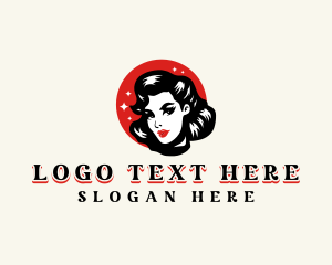 Lady - Fashion Lady Pinup logo design