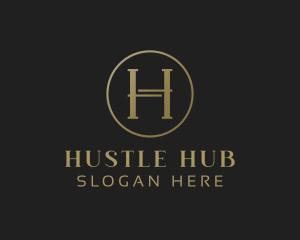 Luxury Elegant Letter H logo design