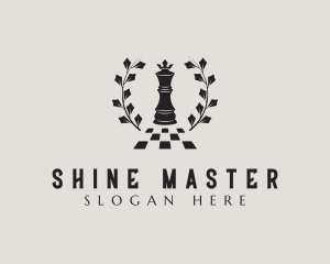 Champion Chess Tournament logo design