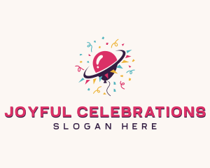 Festivity - Festive Celebration Balloon logo design