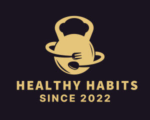 Chef Fitness Kettlebell    logo design