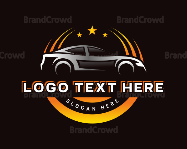 Drive Car Auto Detailing Logo