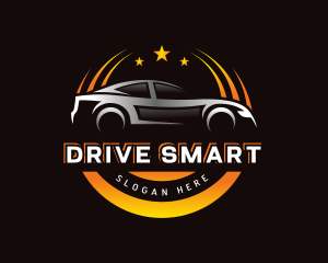 Drive Car Auto Detailing logo design