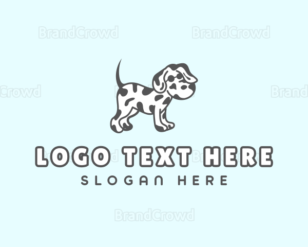 Pet Grooming Dog Logo