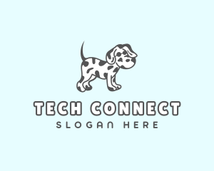 Pet Grooming Dog Logo