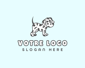 Pet Grooming Dog logo design