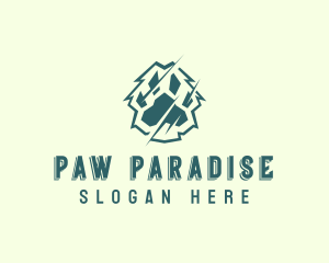 Paw - Wild Paw Veterinary logo design