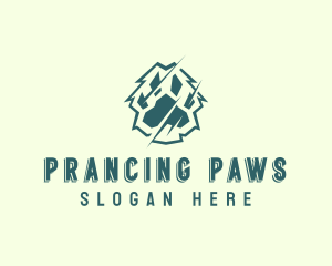 Wild Paw Veterinary logo design