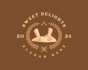 Baker - Culinary Baker Dough logo design