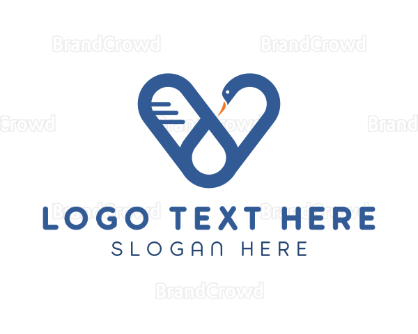 Heart Swan Healthcare Logo