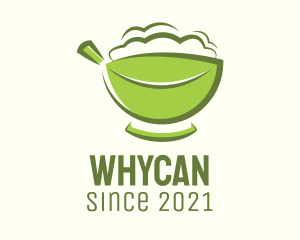 Cook - Organic Leaf Bowl logo design