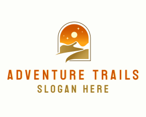 Mountain Road Tourism logo design