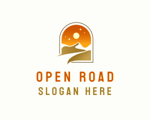 Mountain Road Tourism logo design