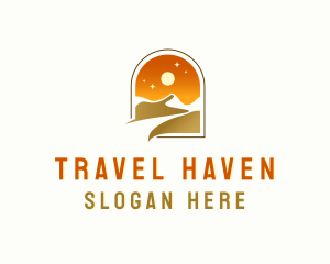 Tourism - Mountain Road Tourism logo design