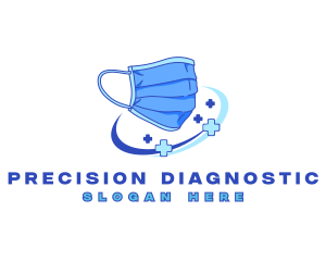 Diagnostic - Health Face Mask logo design