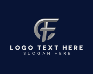 Customize - Professional Business Letter F logo design